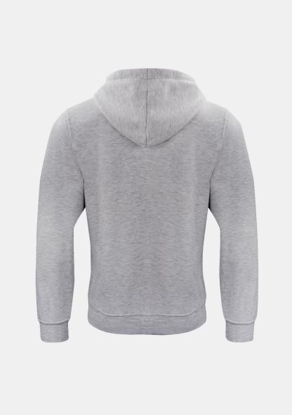 302103195 - Kapuzensweater Basic graumeliert