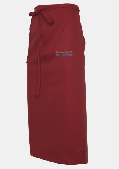 1KBSW8501 - Bistroschürze mit Logo und Tasche