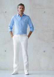 Herrenhose Stretch weiss