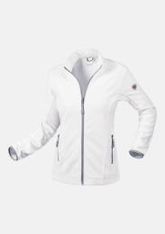 Damenfleecejacke weiss