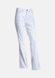 Damenhose Feminin weiss