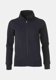 Damen-Sweatjacke schwarz