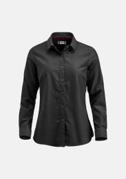 Bluse Oxford schwarz