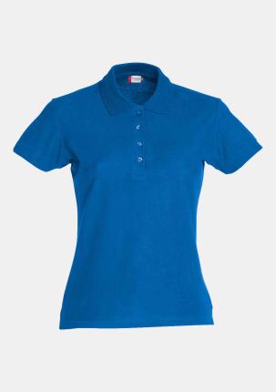 302823155 - Damenpolo Basic royalblau