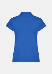 Damenpolo Basic royalblau