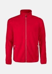 Fleecejacke rot