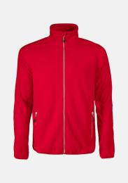 Fleecejacke rot