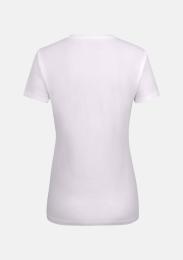 Damen T-Shirt V-Neck weiss