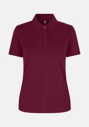 30527345 - Damenpolo Stretch Bordeaux