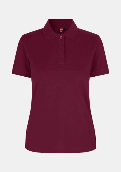 30527345 - Damenpolo Stretch Bordeaux