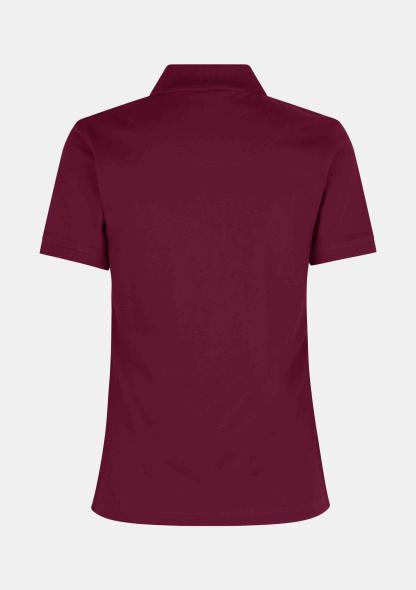 30527345 - Damenpolo Stretch Bordeaux