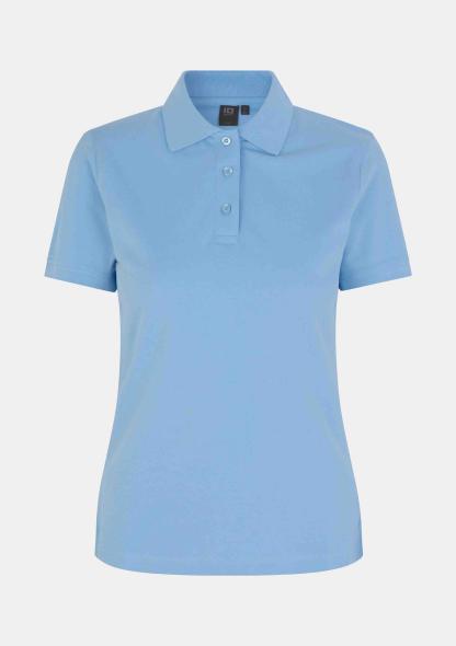 30527700 - Damenpolo Stretch hellblau