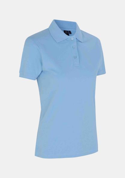 30527700 - Damenpolo Stretch hellblau