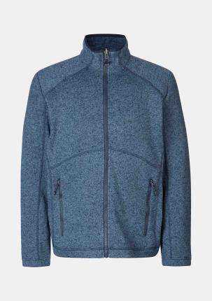 30847796 - Fleecejacke navy meliert