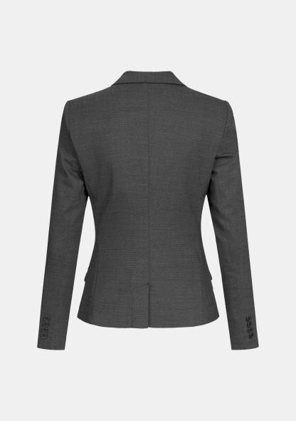 314262810010M - Damenjacke Slim Pinpoint-Schwarz