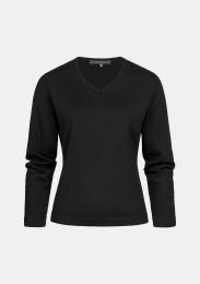 Damenpullover mit V-Ausschnitt
