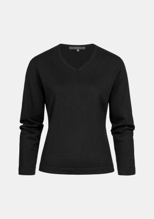 360505050010 - Damenpullover mit V-Ausschnitt