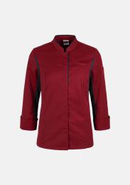 Damen Kochjacke Servicejacke Drucker