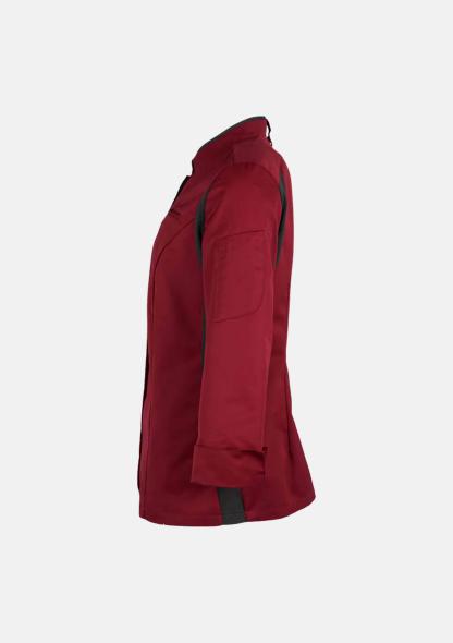 349142 - Damen Kochjacke Servicejacke Drucker