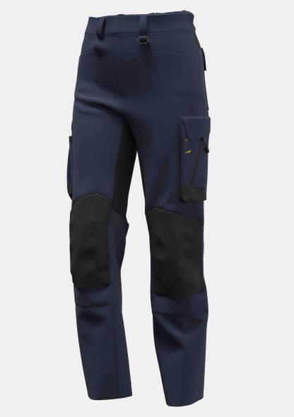 3DENTROWNAVY - Damenbundhose-Stretch navy