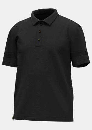 3KASPOLOMBLK - Poloshirt schwarz