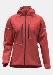 Damen-Regenjacke orange