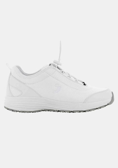 3MAUDWHT - Damen Slipper mmit Gummizug OB