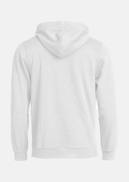 1TW02103100 - Kapuzensweater Weiss mit Schullogo