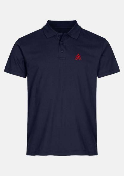 1TW02823002 - Polo navy Kurzarm mit Schullogo