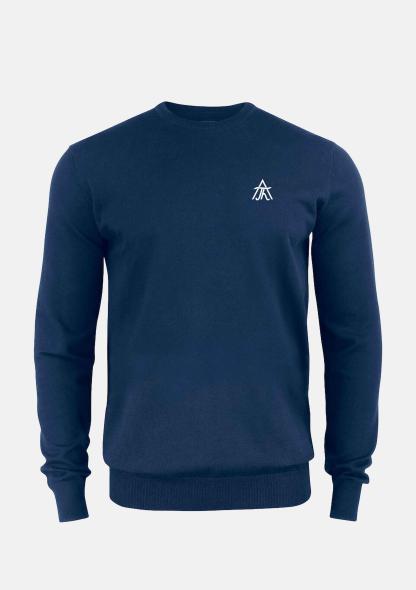 1TW35541601 - Pullover navy meliert mit Schullogo