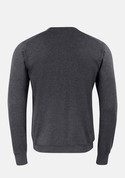 1TW3554169501 - Pullover grau meliert mit Schullogo