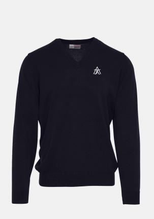 1TW504301 - Herrenpullover mit Schullogo