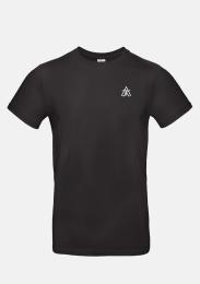 T-Shirt schwarz mit Schullogo