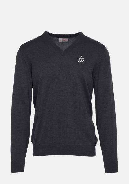 1TW504315601 - Pullover grau mit Schullogo