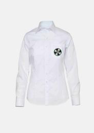 Mädchenbluse mit Schullogo