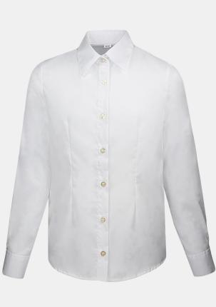 0AKIB01LA01 - M&auml;dchenbluse mit Schullogo