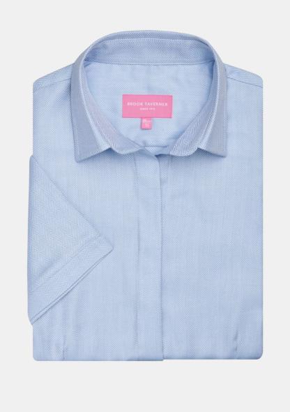 32249B - Damenbluse Ozzero kurzarm