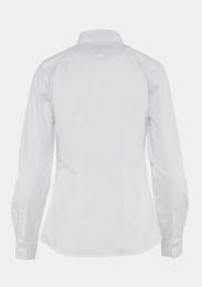 Damenbluse mit Schullogo Kurzgestellt