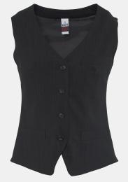 Damengilet Dunkelblau mit 3 Taschen