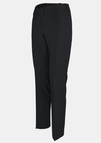 9DHW1270010 - Damenhose mit breitem Bund
