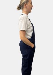 Latzhose Dunkelblau mit Schullogo