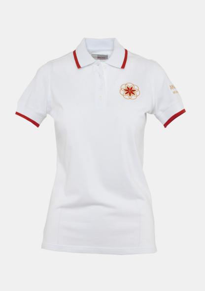 0AMPOLOKA01 - M&auml;dchenpolo Kurzarm mit Logo