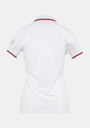 Mädchenpolo Kurzarm mit Logo