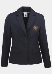 Mädchenjacke mit Schullogo