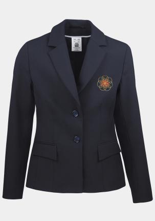 0AMJW30BL01 - M&auml;dchenjacke mit Schullogo