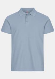 Herrenpolo Basic hellblau
