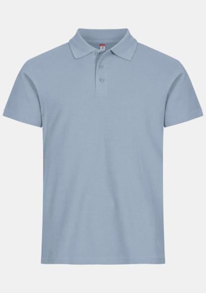 3028230570 - Herrenpolo Basic hellblau