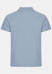 Herrenpolo Basic hellblau