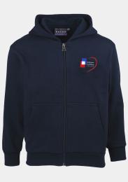 Kinder Kapuzensweatjacke mit Logo