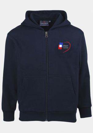 0KK56501 - Kinder Kapuzensweatjacke mit Logo